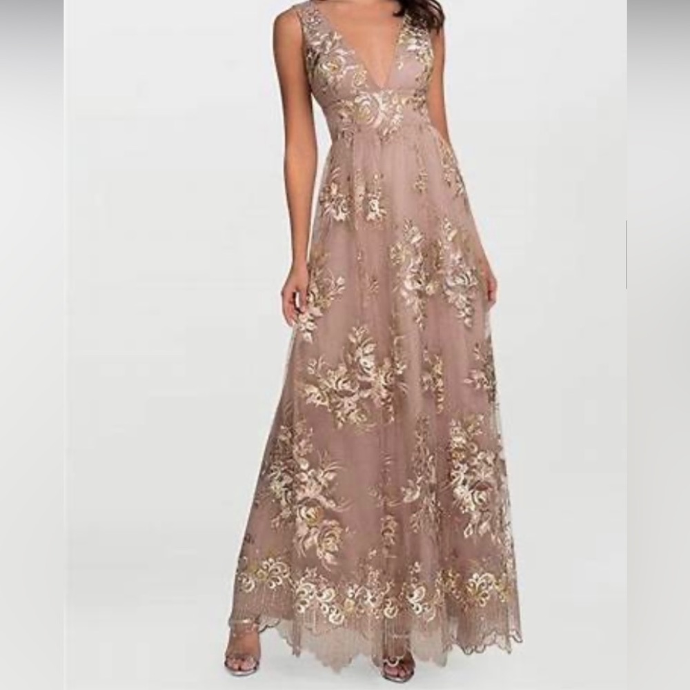 Blush Mark Maxi dress